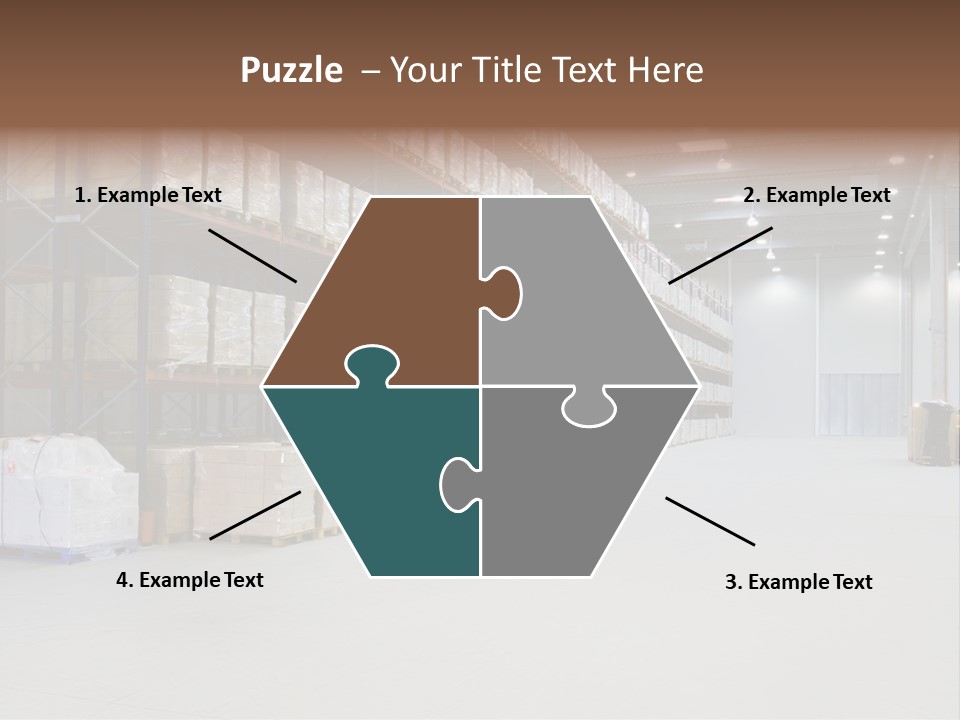 Package Truck Stock PowerPoint Template