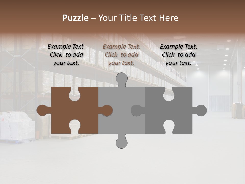 Package Truck Stock PowerPoint Template