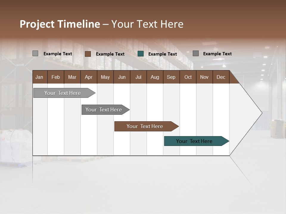 Package Truck Stock PowerPoint Template