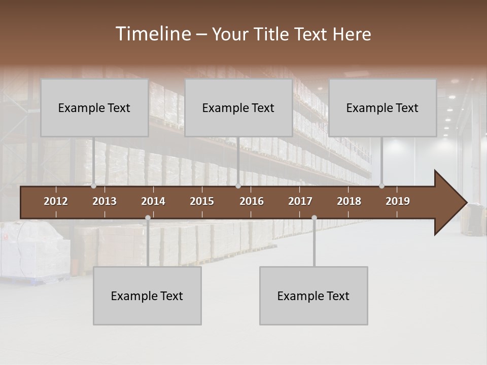 Package Truck Stock PowerPoint Template