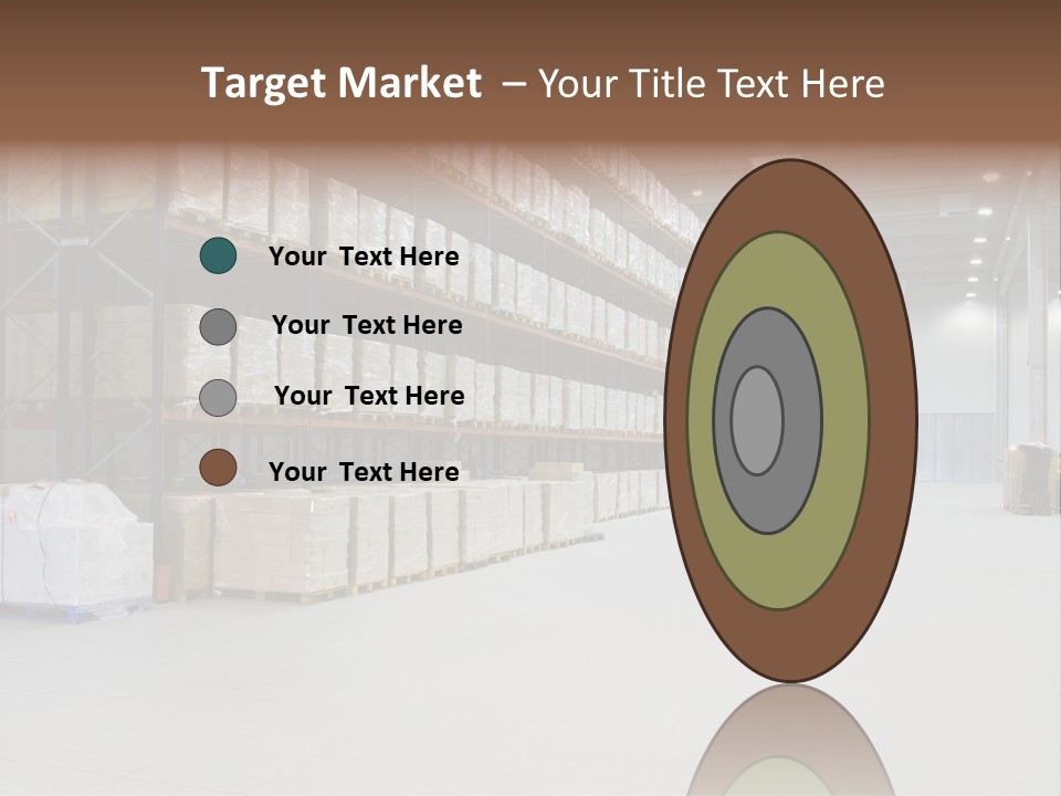 Package Truck Stock PowerPoint Template