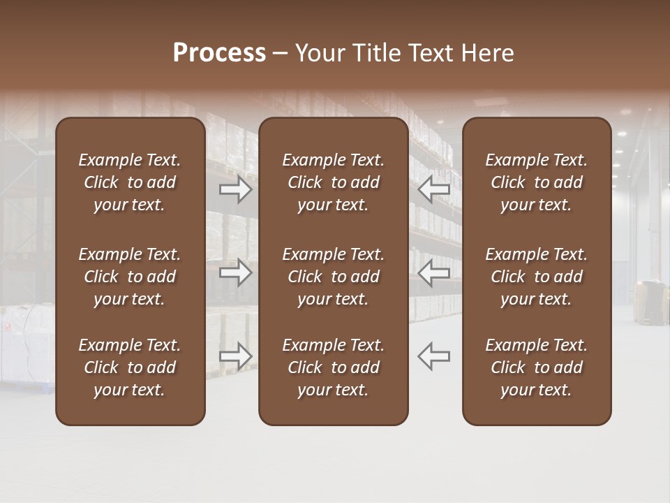 Package Truck Stock PowerPoint Template