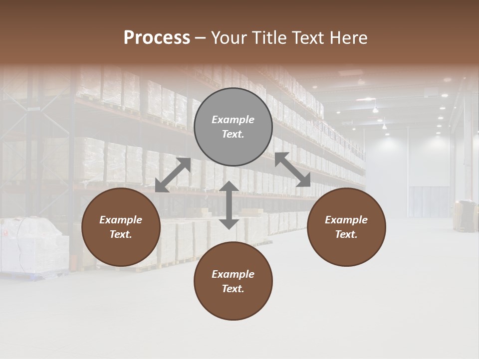 Package Truck Stock PowerPoint Template