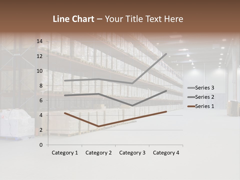 Package Truck Stock PowerPoint Template
