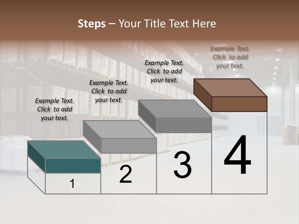 Package Truck Stock PowerPoint Template