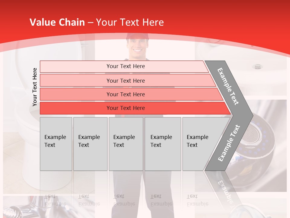 Drain Repairman Equipment PowerPoint Template
