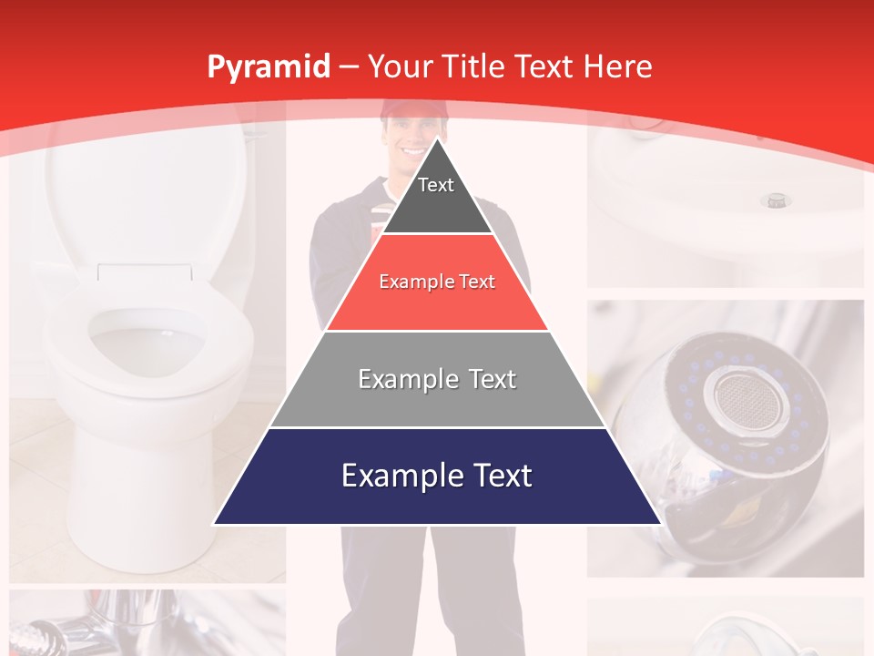 Drain Repairman Equipment PowerPoint Template