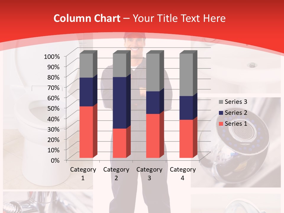 Drain Repairman Equipment PowerPoint Template