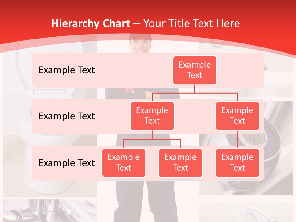 Drain Repairman Equipment PowerPoint Template