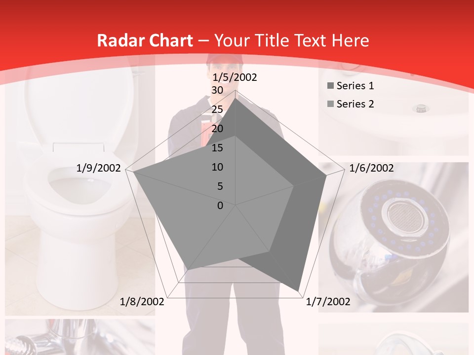 Drain Repairman Equipment PowerPoint Template