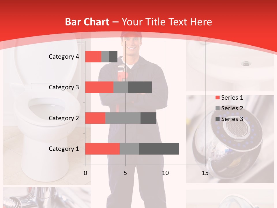 Drain Repairman Equipment PowerPoint Template