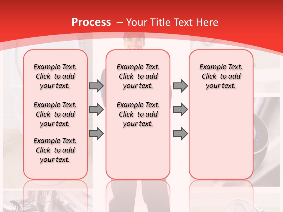 Drain Repairman Equipment PowerPoint Template