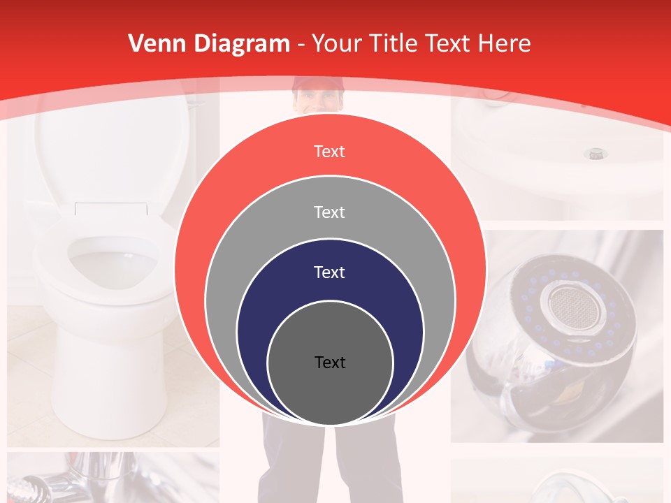 Drain Repairman Equipment PowerPoint Template