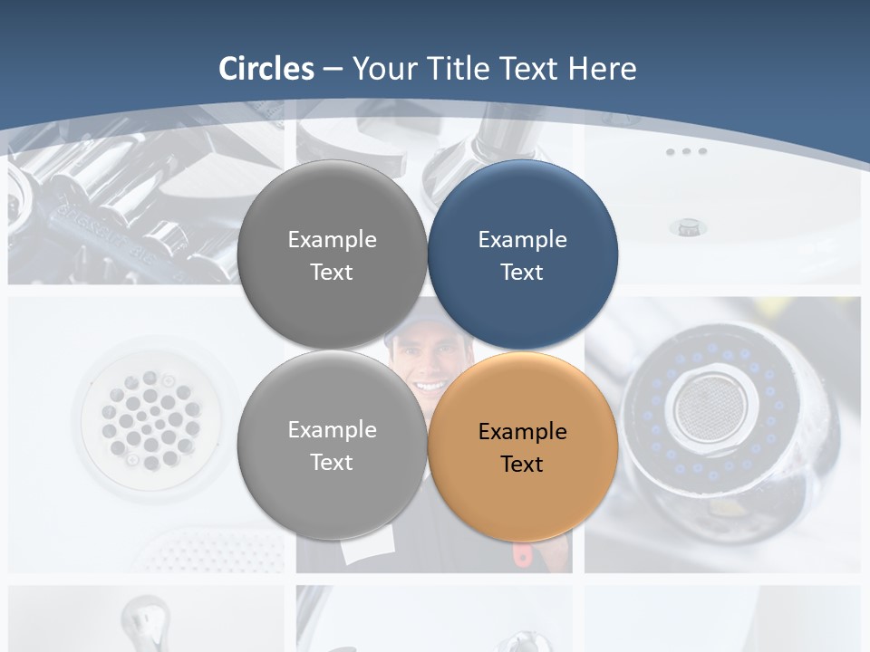 Industrial Installing Person PowerPoint Template