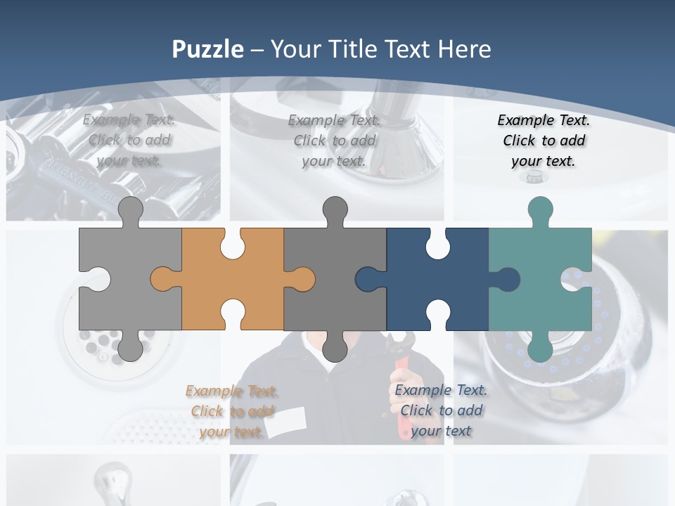 Industrial Installing Person PowerPoint Template