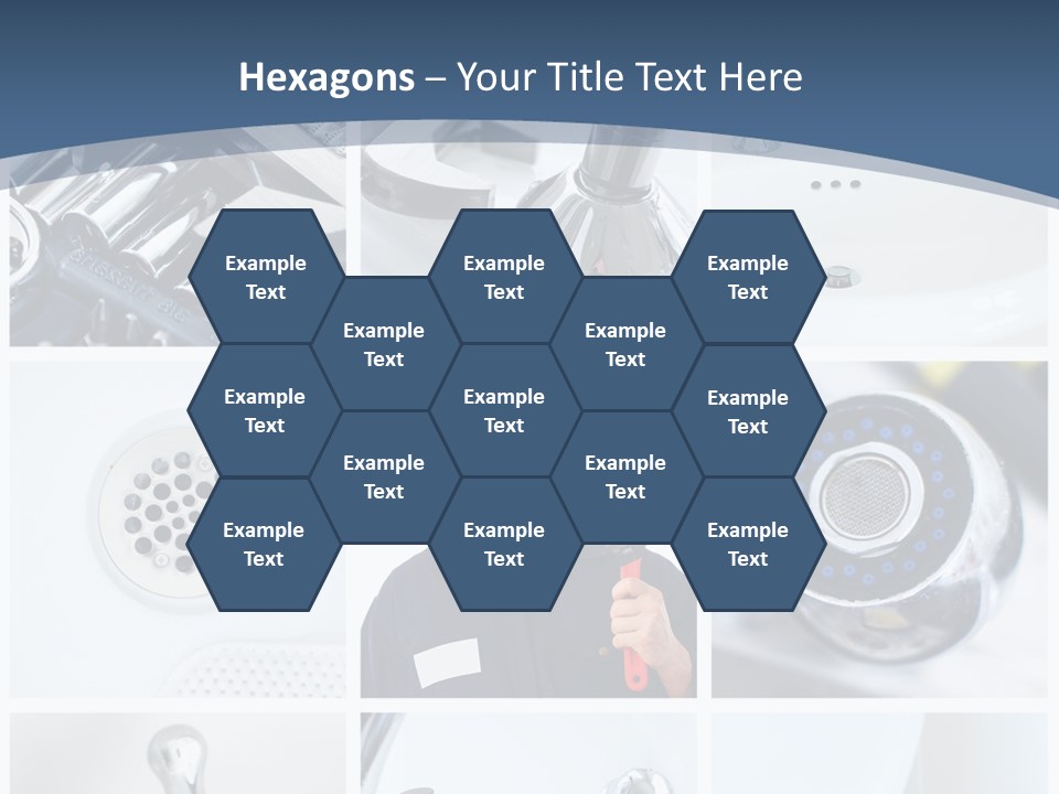 Industrial Installing Person PowerPoint Template