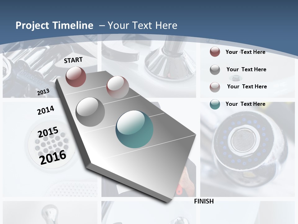 Industrial Installing Person PowerPoint Template