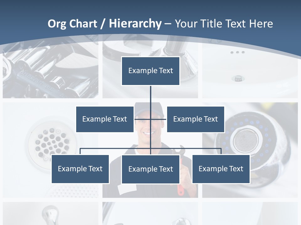 Industrial Installing Person PowerPoint Template