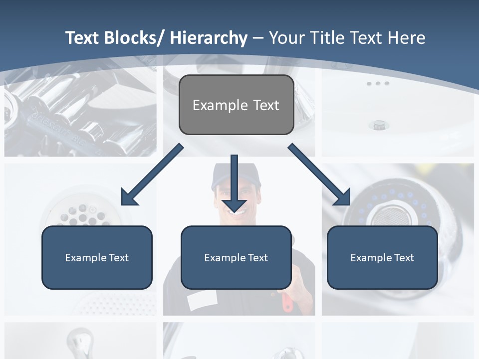 Industrial Installing Person PowerPoint Template