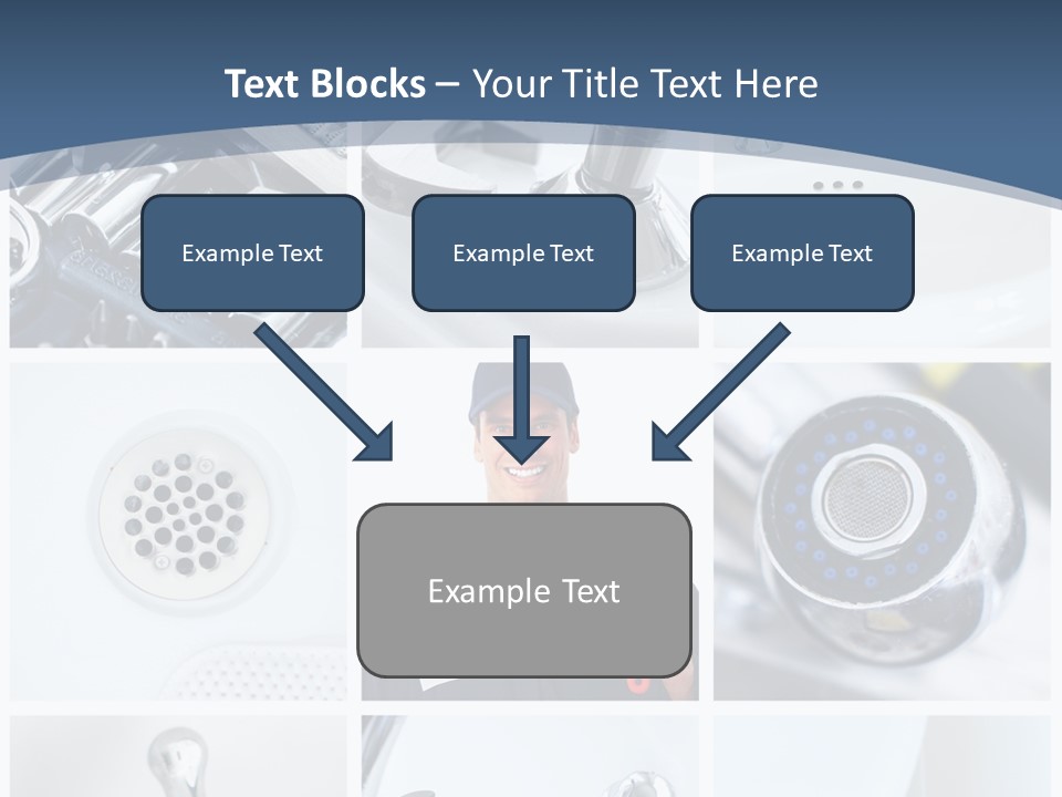 Industrial Installing Person PowerPoint Template