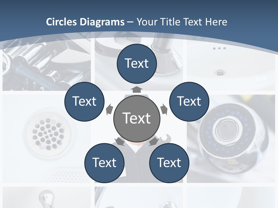 Industrial Installing Person PowerPoint Template
