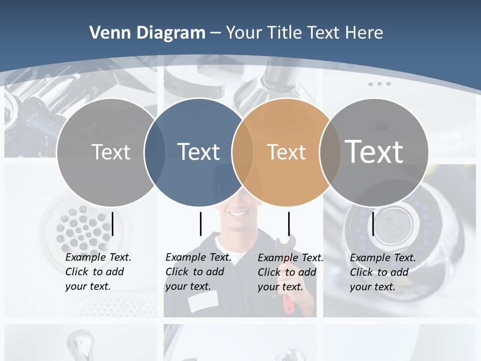 Industrial Installing Person PowerPoint Template