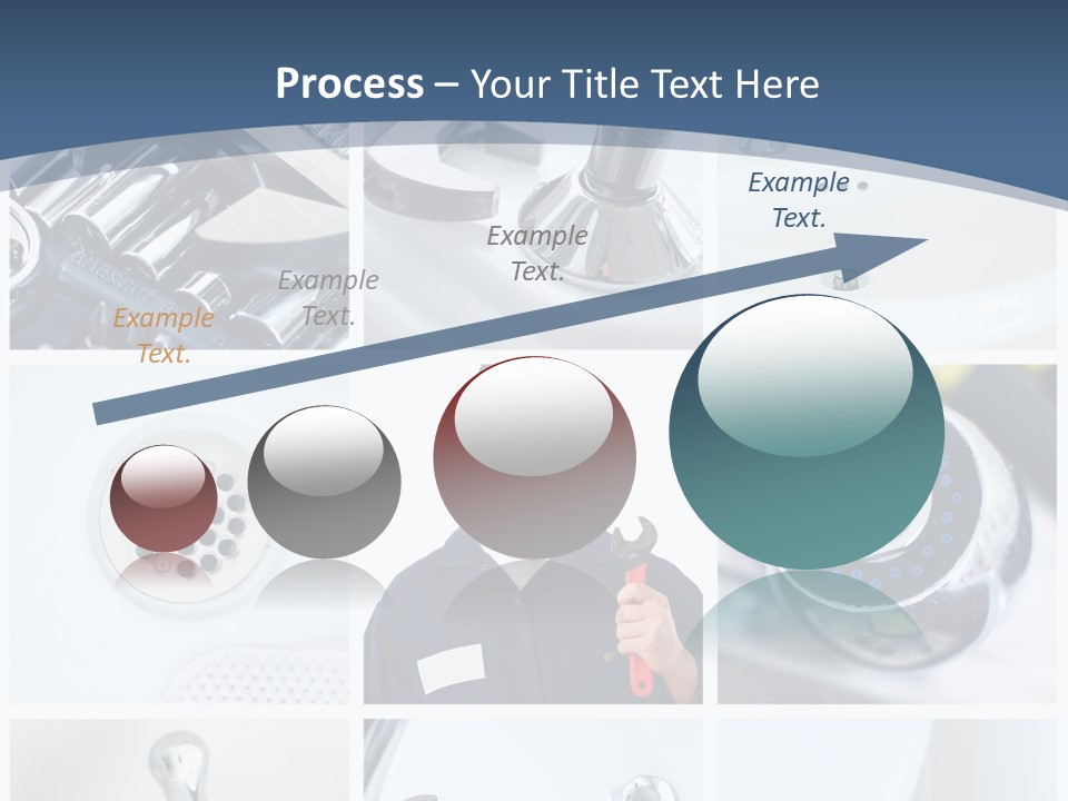 Industrial Installing Person PowerPoint Template