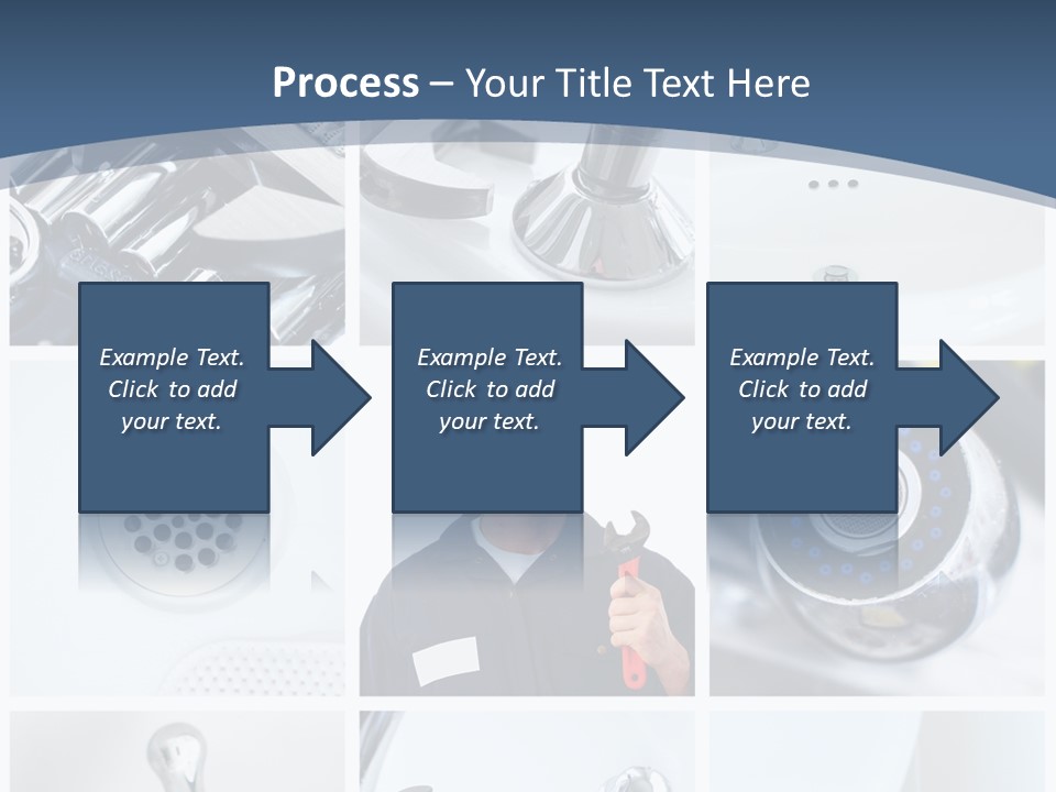 Industrial Installing Person PowerPoint Template