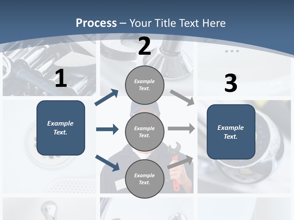 Industrial Installing Person PowerPoint Template