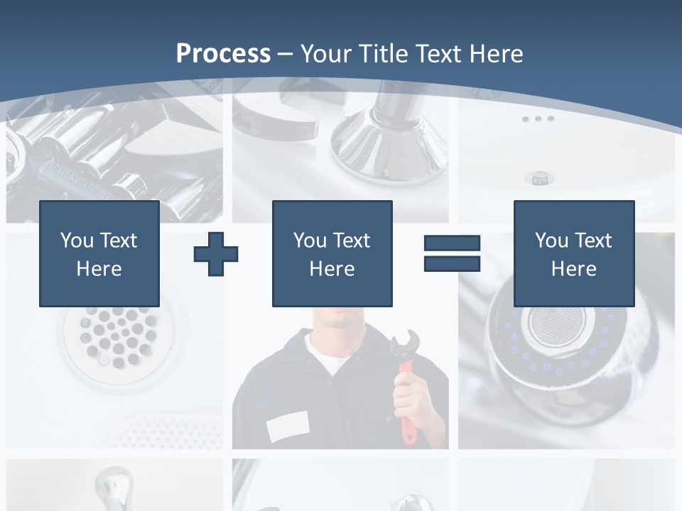 Industrial Installing Person PowerPoint Template