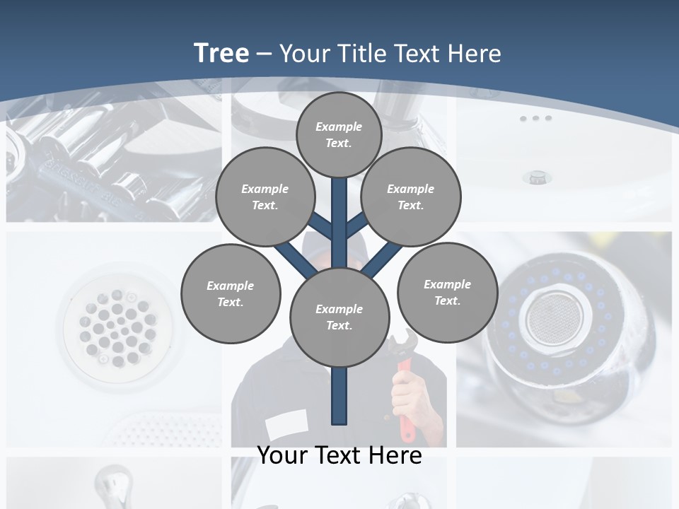Industrial Installing Person PowerPoint Template