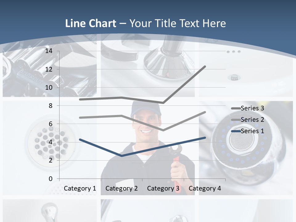 Industrial Installing Person PowerPoint Template