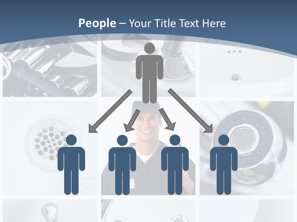 Industrial Installing Person PowerPoint Template