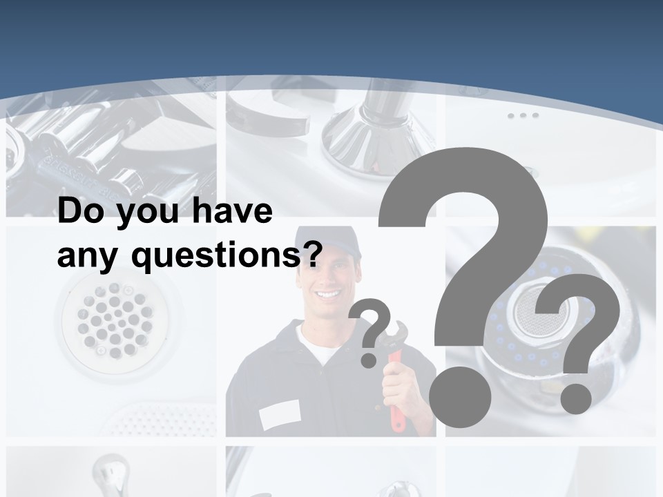 Industrial Installing Person PowerPoint Template