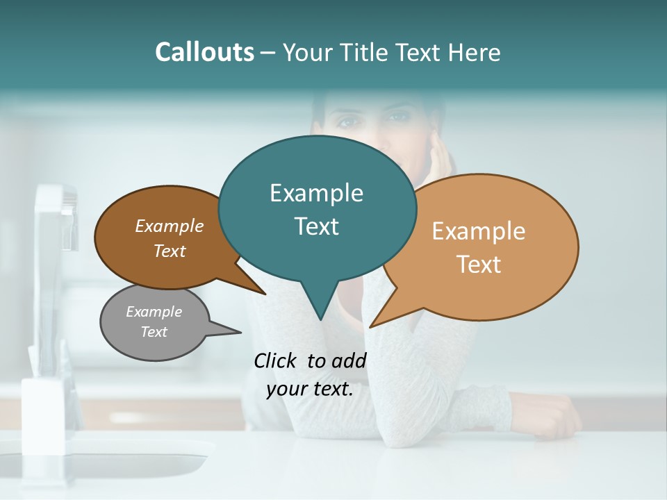 Per On Meeting Communication PowerPoint Template