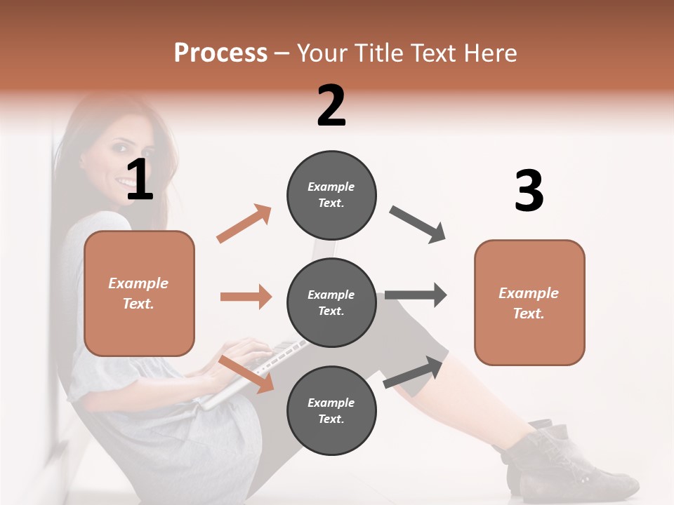 Writing Management Team PowerPoint Template