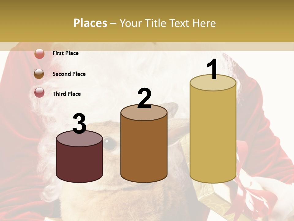 Box Winter Bunny PowerPoint Template