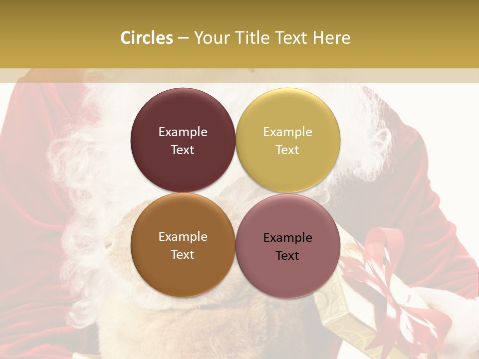 Box Winter Bunny PowerPoint Template