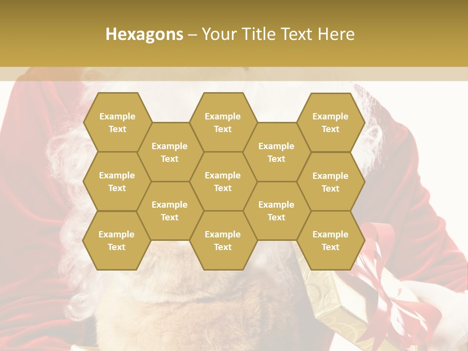 Box Winter Bunny PowerPoint Template