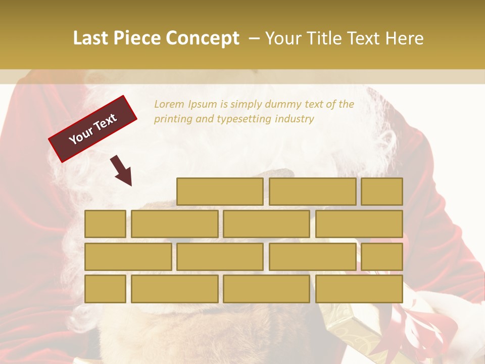 Box Winter Bunny PowerPoint Template