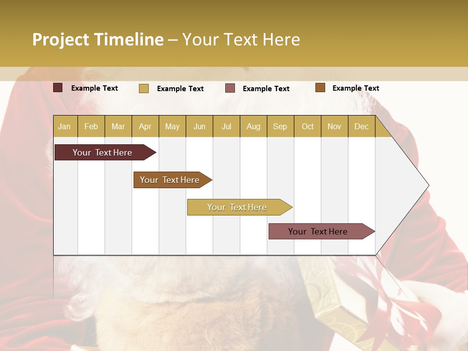 Box Winter Bunny PowerPoint Template