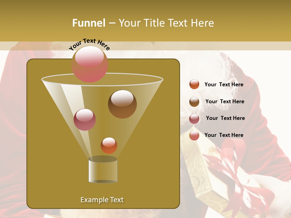 Box Winter Bunny PowerPoint Template