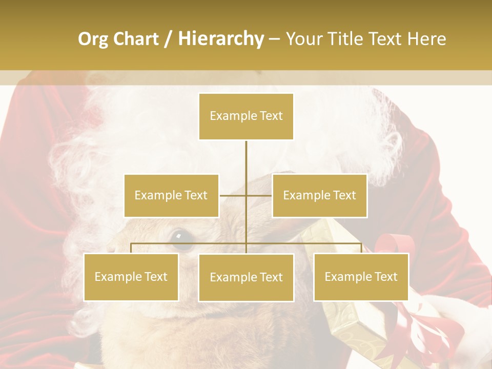 Box Winter Bunny PowerPoint Template