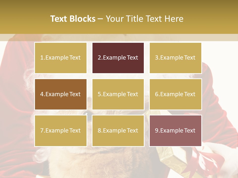 Box Winter Bunny PowerPoint Template