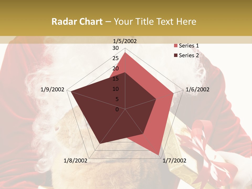 Box Winter Bunny PowerPoint Template