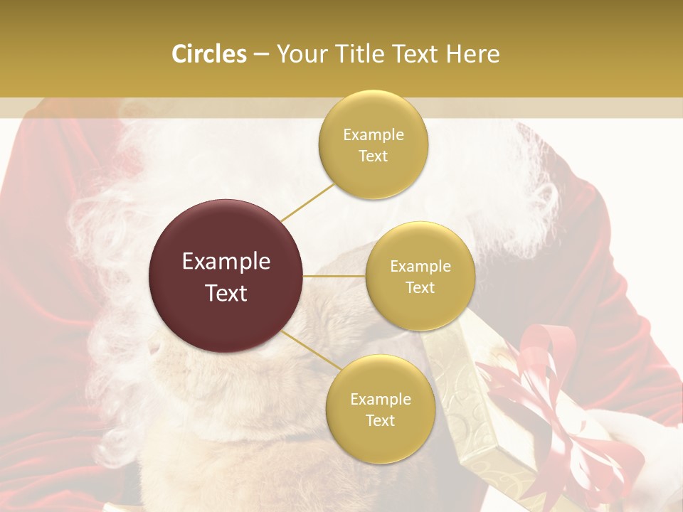 Box Winter Bunny PowerPoint Template