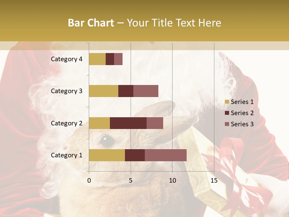 Box Winter Bunny PowerPoint Template