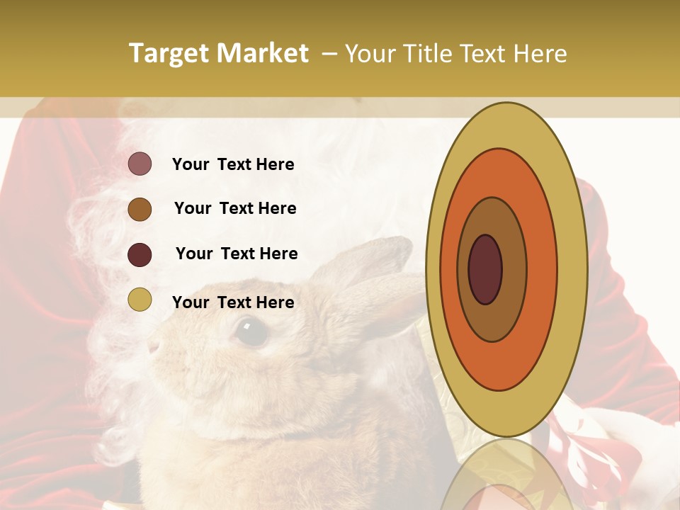 Box Winter Bunny PowerPoint Template