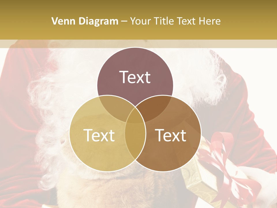 Box Winter Bunny PowerPoint Template