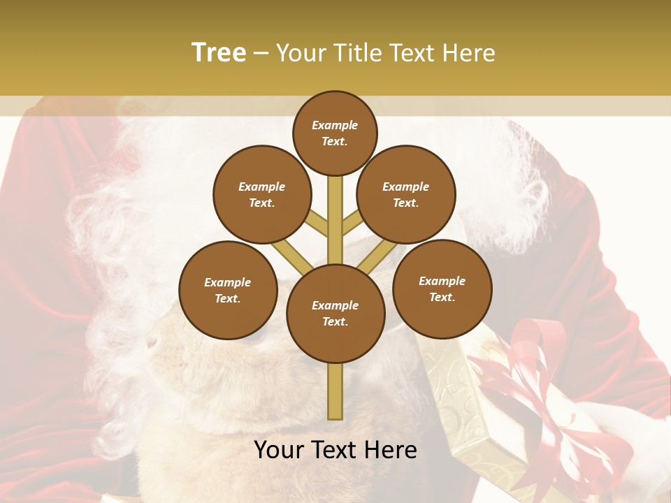 Box Winter Bunny PowerPoint Template